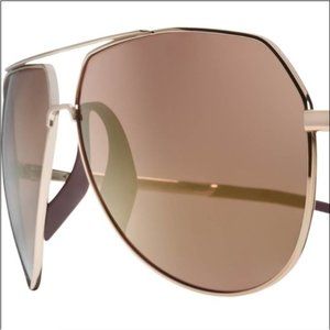 NWT Genuine Gold Nike Outrider Sunglasses Ev1085